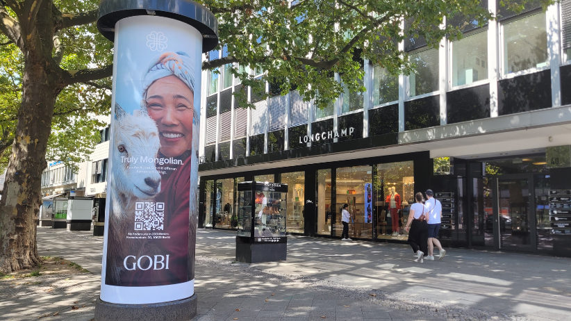 Außenwerbung in Berlin nur für die Großen Säulenwerbung Berlin WTM