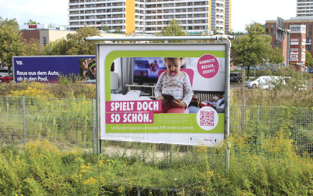 Außenwerbung Berlin mit City Light Postern und Großfläche: Von denen gesehen werden, die es gehört haben sollen